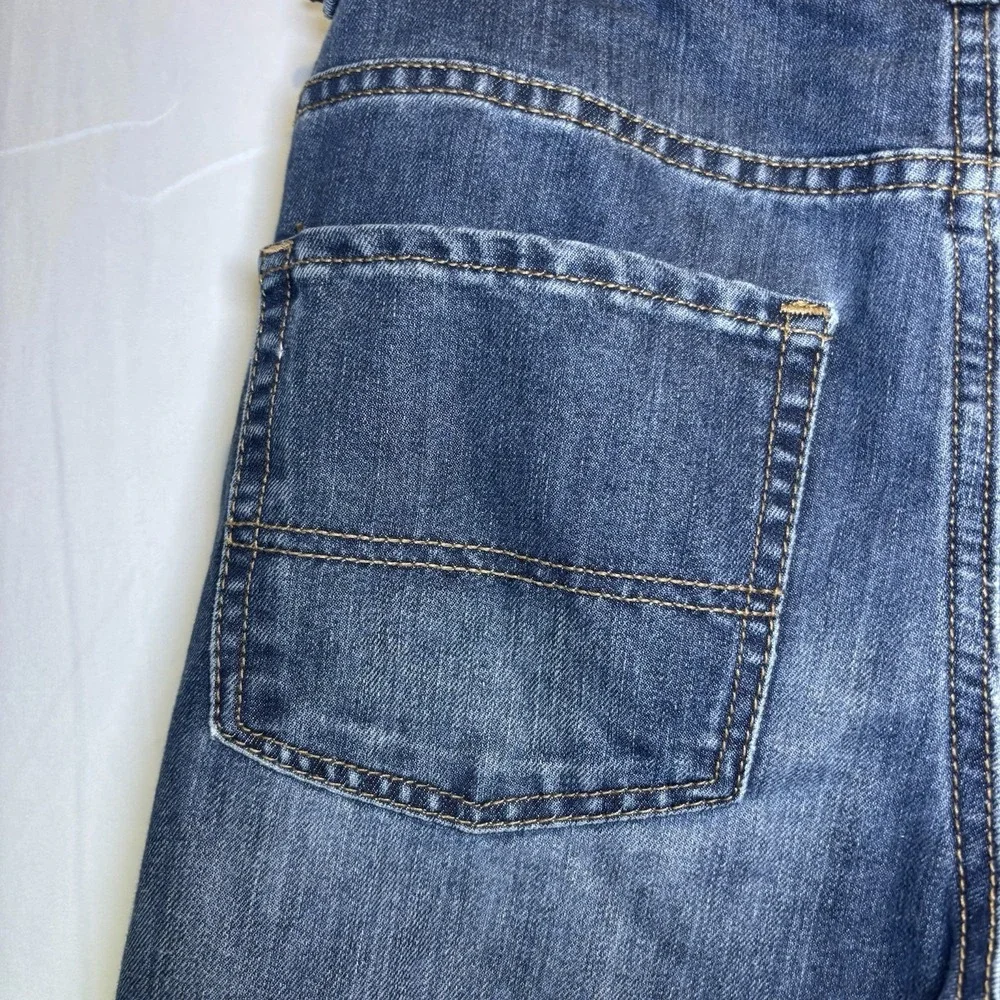 Childrens Place Boys Size 14 Blue Bootcut Slim Adjustable Waist Jeans Youth‎